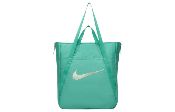 Nike Nike Polyester Tote Bag, Shopping Bag, Shoulder Bag, Handbag Unisex Stadium Green & Coconut Milk