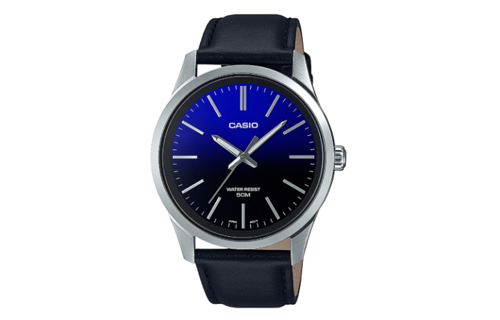 CASIO CASIO Men Standard Series 42mm Blue Watch MTPE180L2AVEF
