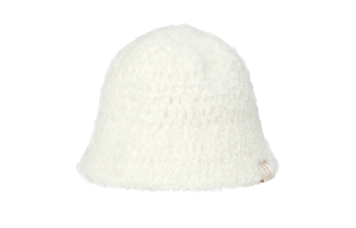 MARDI MERCREDI Wool Nylon Bucket Hats Unisex White