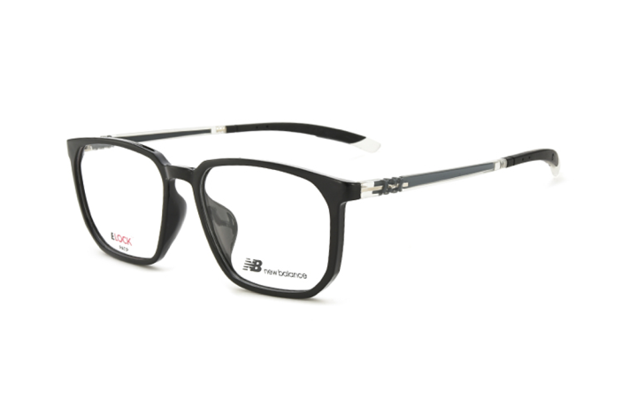 New Balance New Balance TR 90 Irregular Shape Eyeglass Frames Unisex Blue/White/Black