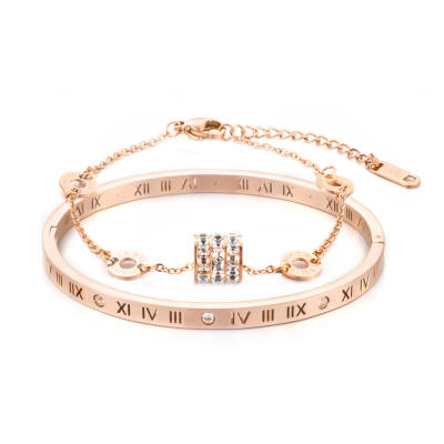 MISS WEI Layering Wristband, Elegance Design Versatile Bangle Women's