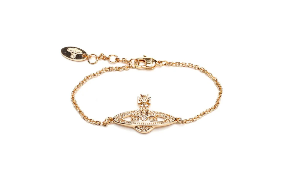 Vivienne Westwood Brass Bracelets Unisex Gold
