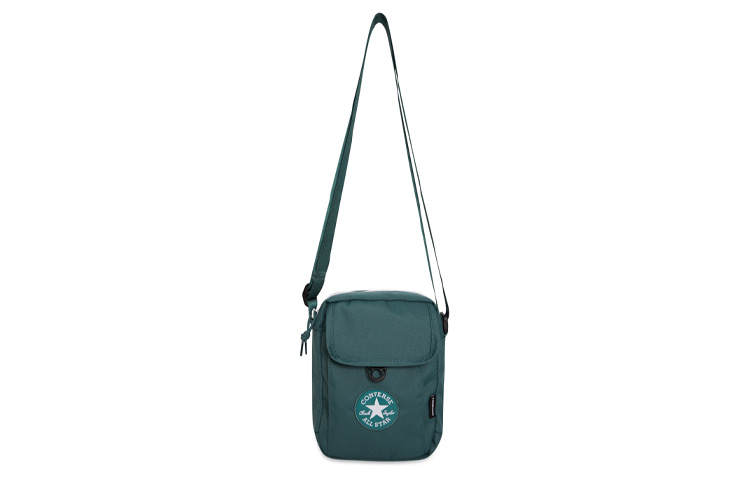 Converse Crossbody Polyester Shoulder Bag, Crossbody Bag Regular Unisex Forest Pine Green