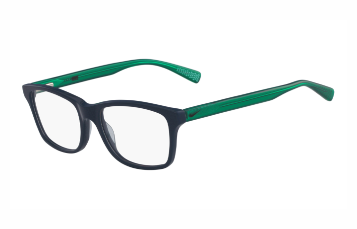 Nike Nike Kids Two-tone Wayfarer-frame Glasses