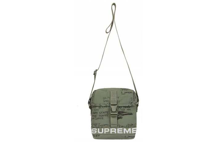Supreme Supreme Nylon Shoulder Bag, Crossbody Bag Regular Unisex Green