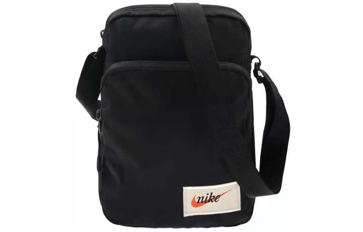Nike Nike Polyester Shoulder Bag, Crossbody Bag Unisex Black