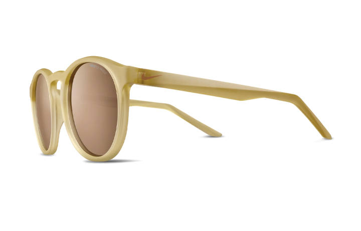 Nike Nike Injection Molded Oval Sunglasses Unisex Yellow