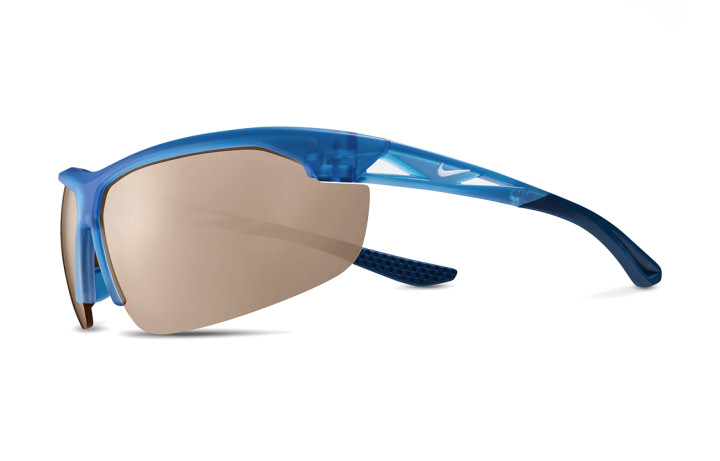 Nike Nike Irregular Shape Sunglasses Unisex Blue