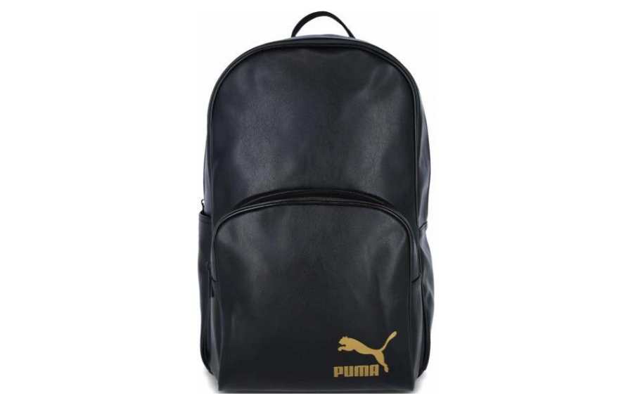 PUMA PUMA Leather Backpack Regular Unisex Pure Black