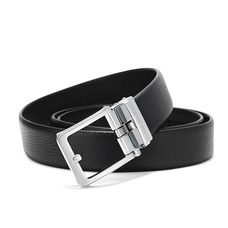 SEPTWOLVES SEPTWOLVES Genuine Leather Studded Cow Leather Jeans Leather Belts Men's