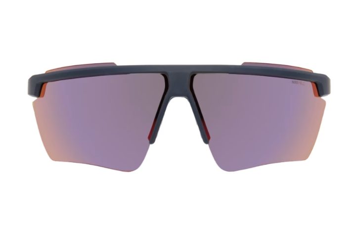Nike Nike Plate Frame Acetate Irregular Shape Sunglasses Men's Black
