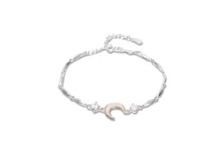 Ringlove 925 Sterling Silver 999 Silver Alloy With Zircon Bracelets Women's