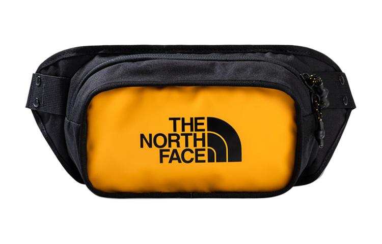 THE NORTH FACE 3L Crossbody Bag Sling Bag Outdoor Bag Polyester Black Yellow Patchwork Unisex