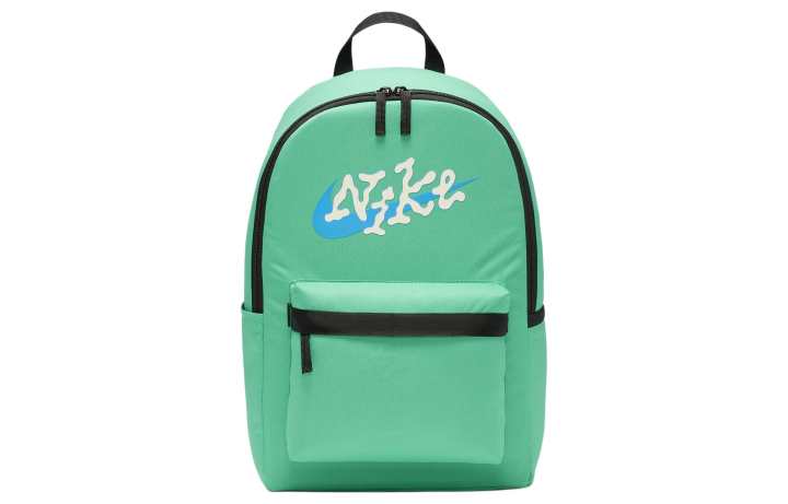 Nike Nike Heritage Polyester Backpack Unisex Stadium Green & Coconut Milk