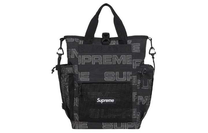 Supreme Supreme Nylon Fabric Tote Bag, Crossbody Bag, Handbag Regular Unisex Multicolor