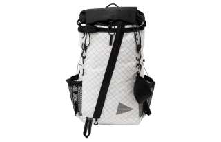 And Wander Mountaineering Bag Backpack Outdoor Bag Recycled Polyester Ecru Unisex