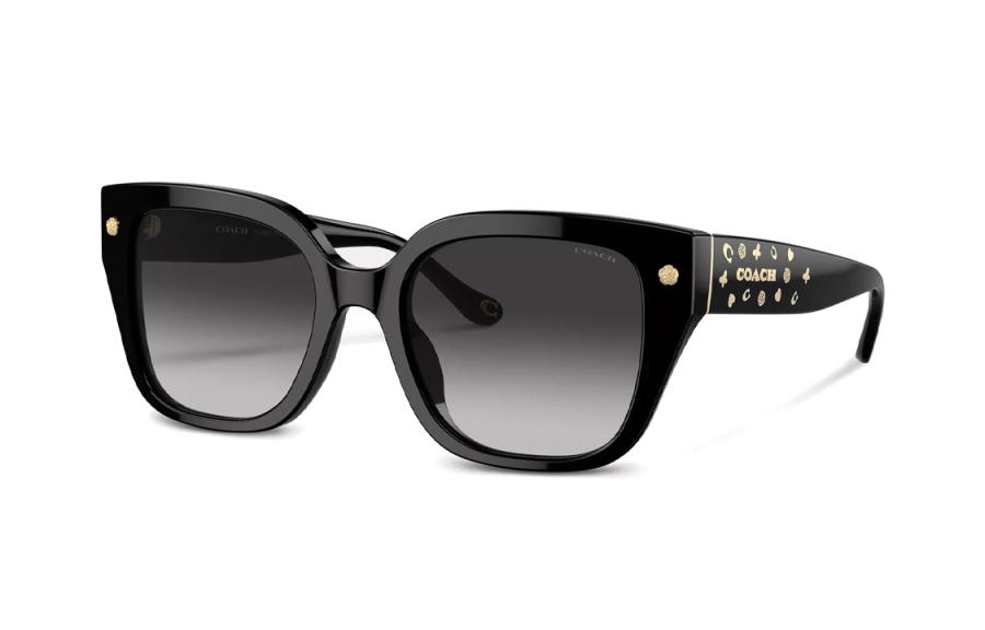 COACH COACH Square Sunglasses Women's Black
