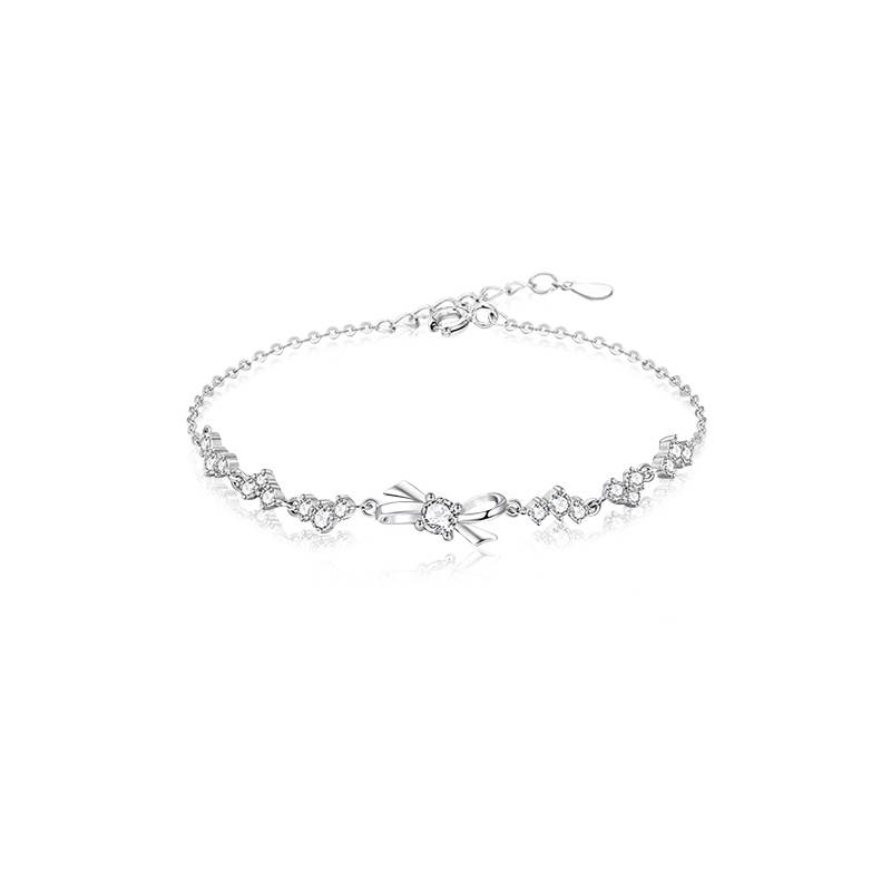 YUOFFICIAL 999 Fine Silver Bracelets Women's