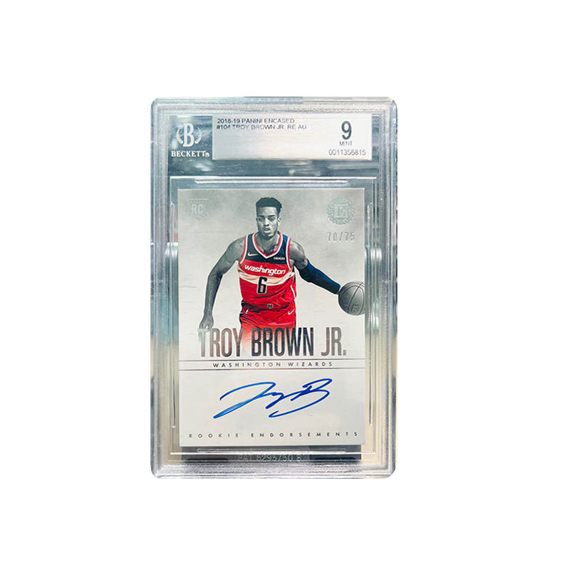 PANINI PANINI Troy Brown Jr. Graded Cards
