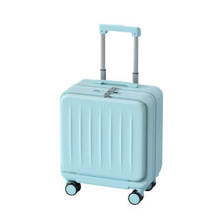 SWIMADE ABS+PC Trolley Bag 20 Inch, 18 Inch Unisex Grain White/Vintage Black/Lemon/Sky Blue/Fruit Green