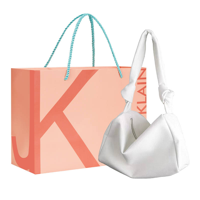 JANE KLAIN Pu Shoulder Bag, Cloud Bag, Handbag, Shoulder Bag Women's White/Green