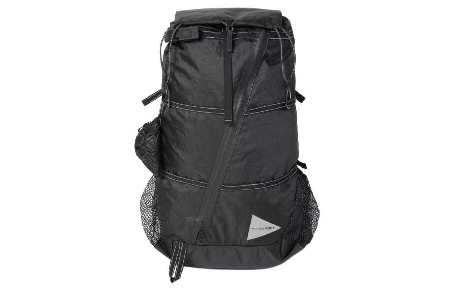 And Wander 40L Outdoor Bags Recycled Polyester Black Unisex