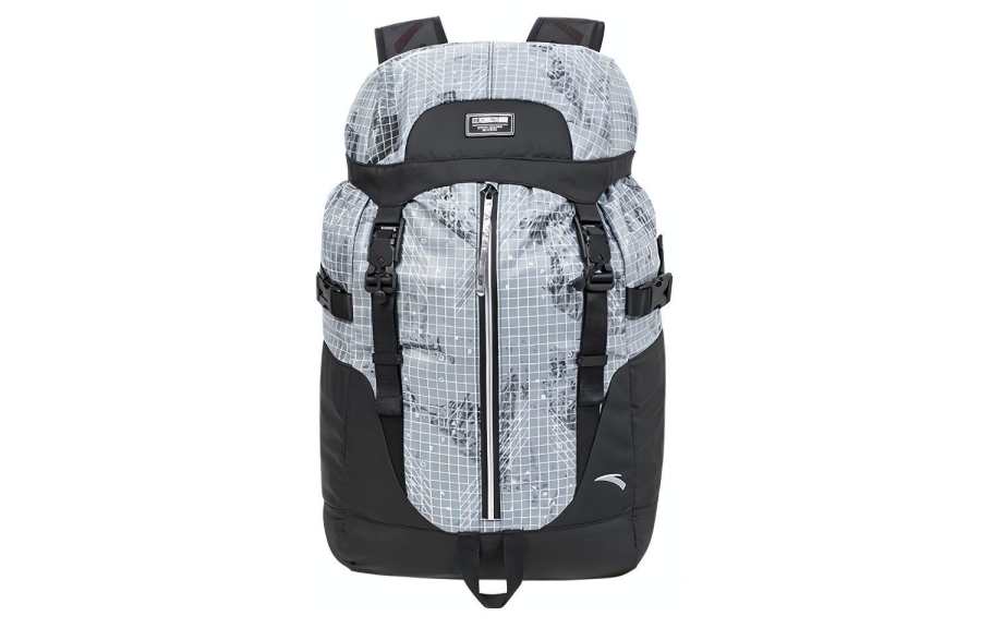 ANTA Anta Polyester Travel Bag Backpack Regular Unisex Basic Black