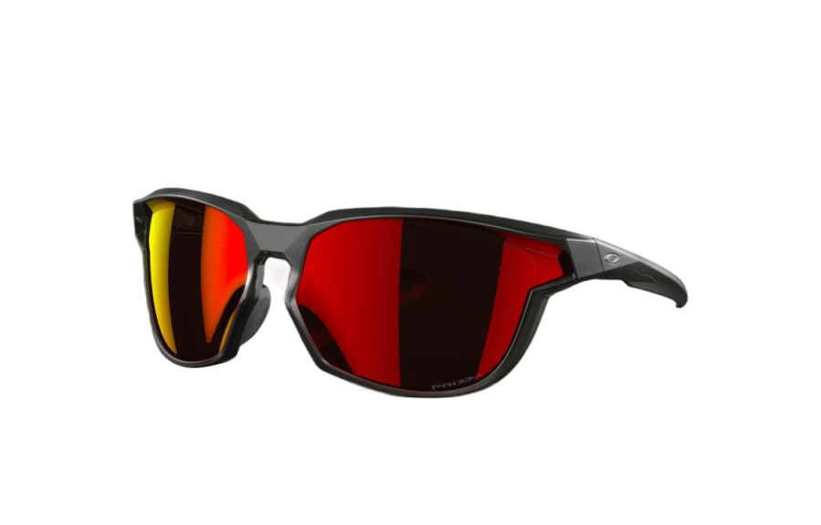 Oakley Oakley Irregular Shape Sunglasses Unisex Black