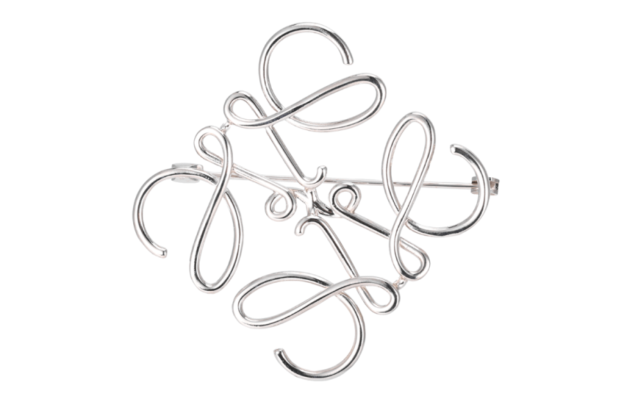 LOEWE LOEWE Pre Owned 2010 2025 Anagram Brooch
