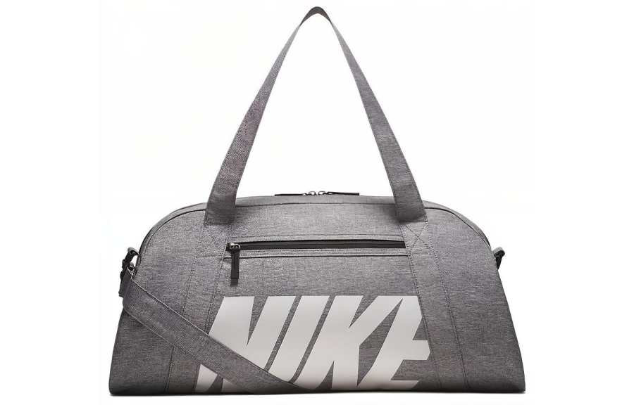 Nike Nike Club Canvas Portable One Shoulder Travel Bag, Gym Bag Unisex Gray