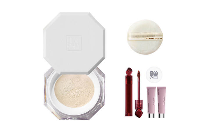 MARIE DALGAR MARIE DALGAR Octagonal Exquisite Setting Long Lasting Loose Powder