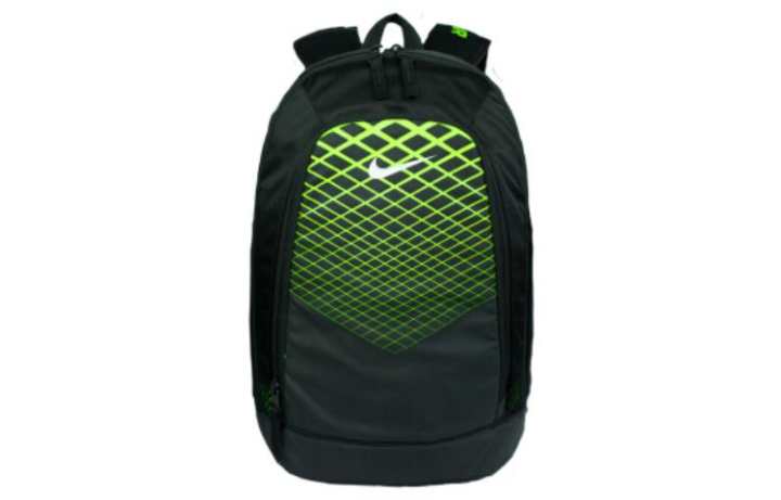 Nike Nike Polyester Backpack Regular Unisex Black/Green
