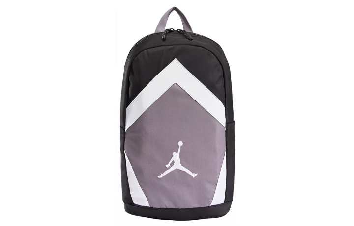 Jordan Jordan Polyester Backpack Unisex Black/Gray/White