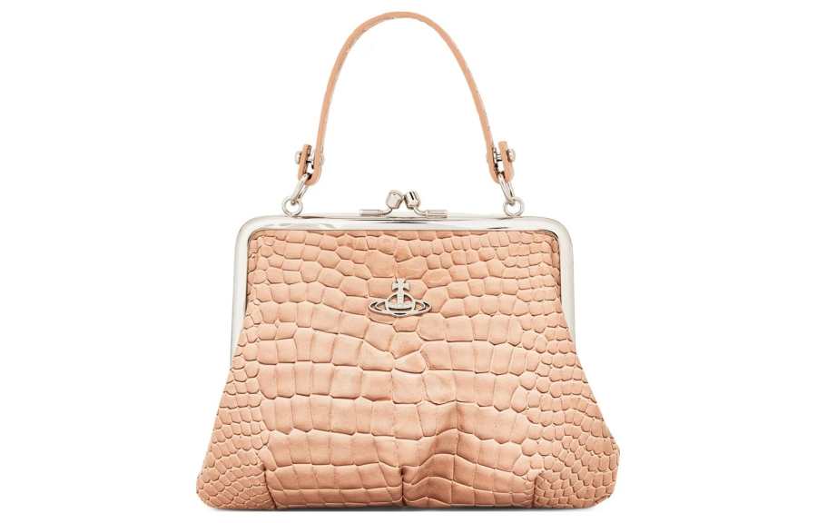 Vivienne Westwood Artificial Leather Shoulder Bag, Crossbody Bag, Handbag Women's Rose