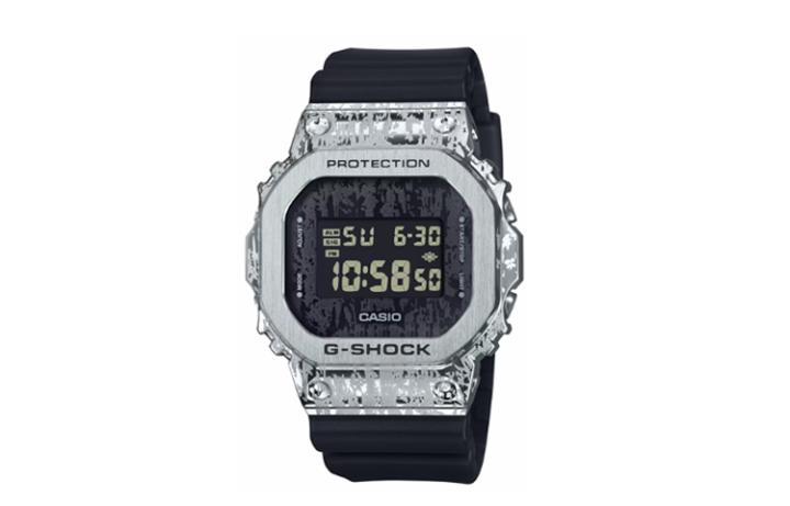 CASIO CASIO Men Full Metal Series Black Watch GM-5600GC-1JF