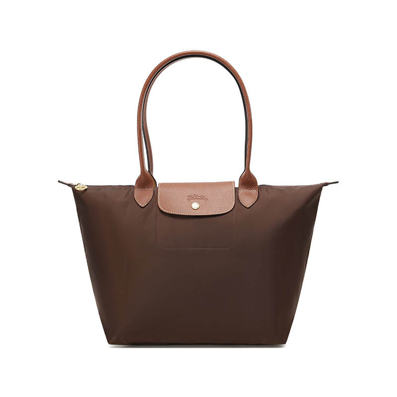 LONGCHAMP Le Pliage Recycled Canvas Dumpling Bag, Handbag, Shoulder Bag Regular Women's Tan