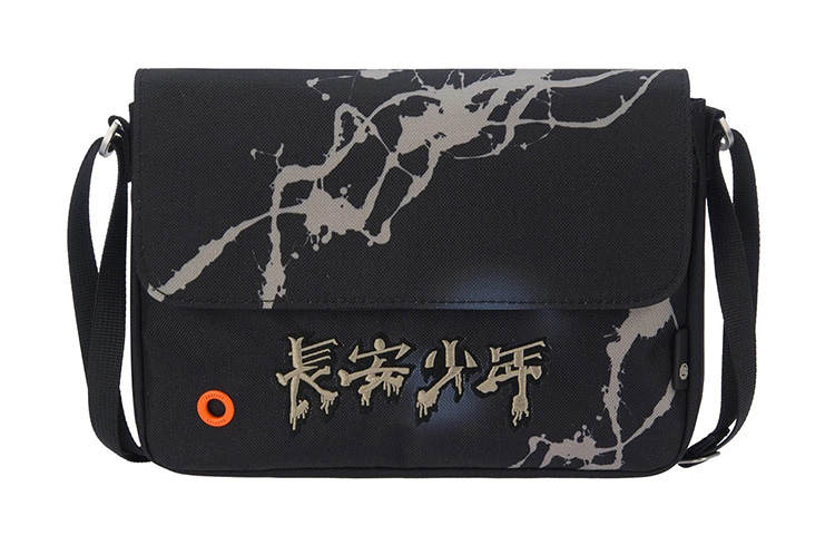 Li-Ning Li Ning Badfive Fabric Shoulder Bag, Crossbody Bag Regular Men's Black