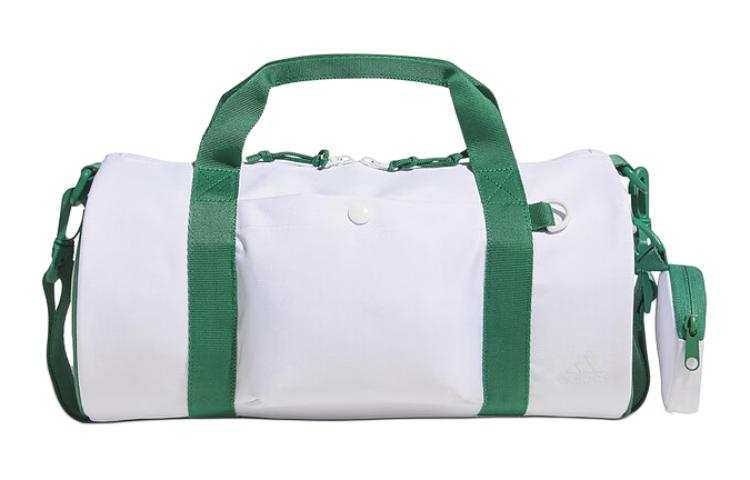 Adidas Adidas Polyester Small Bucket Bag, Shoulder Bag, Crossbody Bag, Handbag Women's Green & White