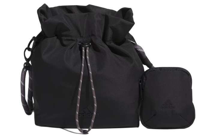 Adidas Adidas Polyester Fabric Handbag, Shoulder Bag Women's Black