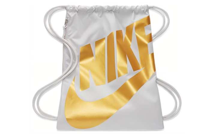 Nike Nike Heritage Fabric Gym Bag Backpack Unisex White Gold