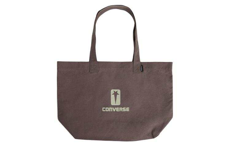 RICK OWENS Drkshdw X Converse Logo Detailed Tote Bag