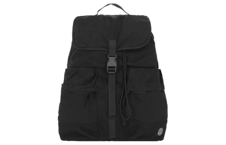 STONE ISLAND STONE ISLAND Canvas Backpack Regular Men's Black
