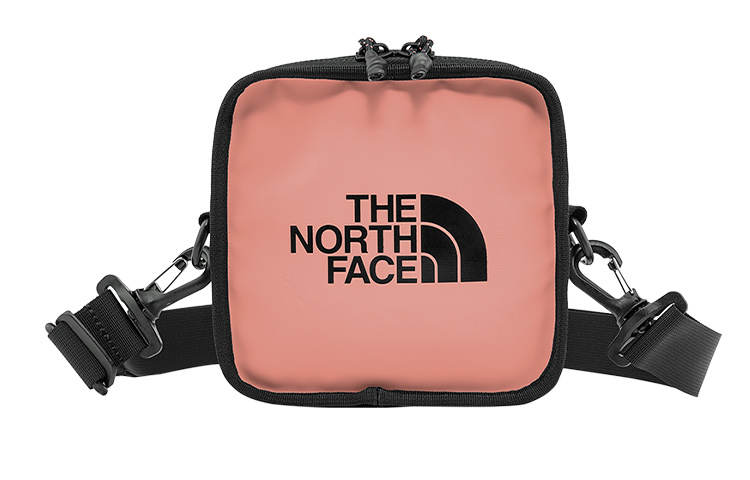 THE NORTH FACE 2.3L Crossbody Bag Camera Bag Small Square Bag One Shoulder Outdoor Bag Polyester Pink Unisex