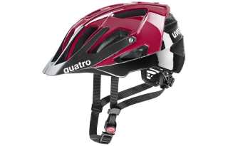 UVEX Uve Cycling Helmets PC Shell Unisex Gemstone Red Black Dirt Bike Helmet