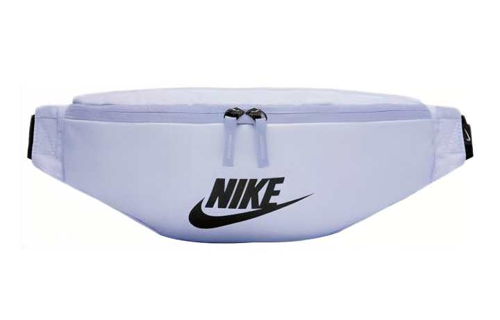 Nike Nike Polyester Sling Bag, Fanny Pack Regular Unisex Purple Light White