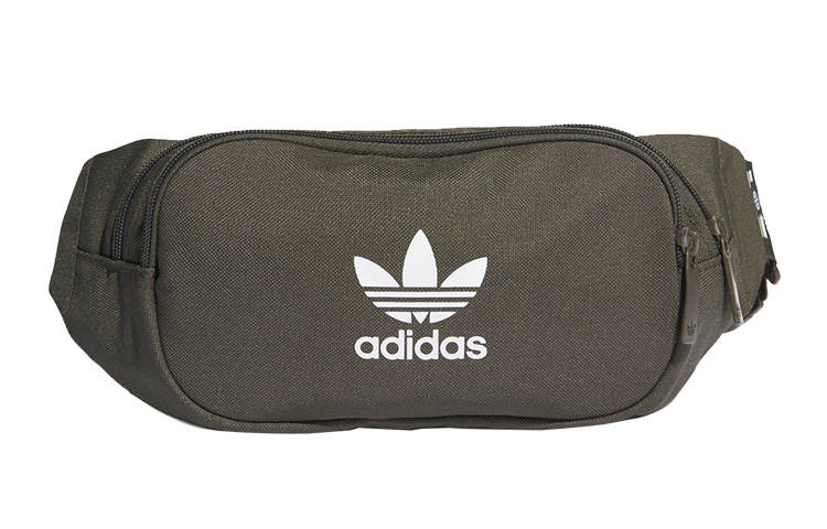 Adidas Originals Polyester Sling Bag, Fanny Pack Unisex Olive Green