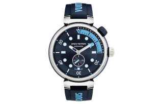 LOUIS VUITTON Tamnbour Street Diver QBB172