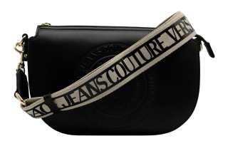 VERSACE JEANS COUTURE Polyester Crossbody Bag, Shoulder Bag Women's Black