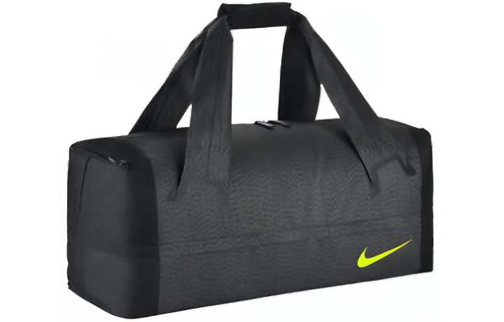 Nike Nike Polyester Luggage Bag, Handbag, Gym Bag Large Unisex Black