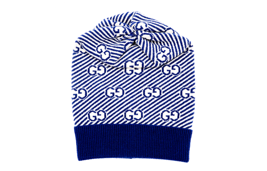 GUCCI 【Previous Season】GG intarsia-knit beanie hat